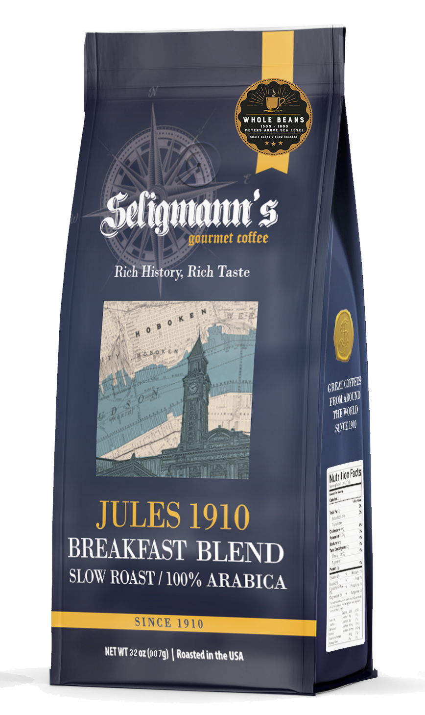 Jules 1910 Whole Bean Breakfast Blend, 2 LB