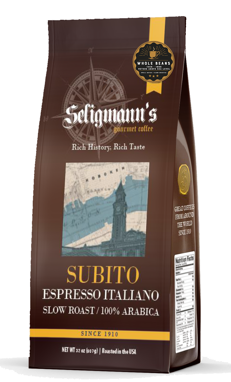 Subito Whole Bean Espresso Italiano, 2 LB
